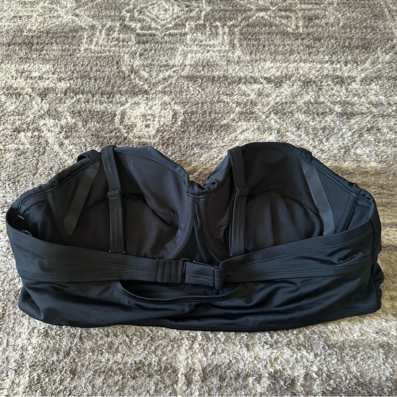 NWT Torrid Black Ruffle Push Up Bikini Top 3X DD - Picture 5 of 7